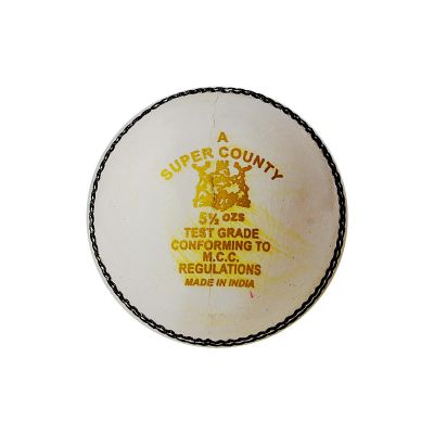 Super County Leather Cricket Ball